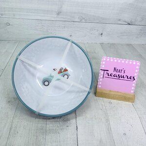 Modern Southern Home FALL TRUCK Orange Pumpkins Melamine Salad Bowl Set 4 NEW